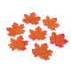 Decorative artificial maple leaves 8x8 cm - Dark red (100 Pieces) Decorative artificial maple leaves 8x8 cm - Dark red (100 Pieces)