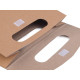 Borsa di carta, con finestra trasparente, dimensioni: 16 x 21 cm - Marrone naturale (50 Pezzi) Borsa di carta, con finestra trasparente, dimensioni: 16 x 21 cm - Marrone naturale (50 Pezzi)