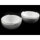 Diy polystyrene ball ø19.5 cm two-piece, hollow - White (20 Pieces) Diy polystyrene ball ø19.5 cm two-piece, hollow - White (20 Pieces)