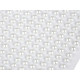 Self-adhesive imitation pearls ø4 mm - White milk (1 Card) Self-adhesive imitation pearls ø4 mm - White milk (1 Card)