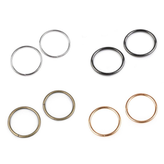 Anello / o-ring, dimensioni: ø 30 mm - Nichel (200 Pezzi) Anello / o-ring, dimensioni: ø 30 mm - Nichel (200 Pezzi)
