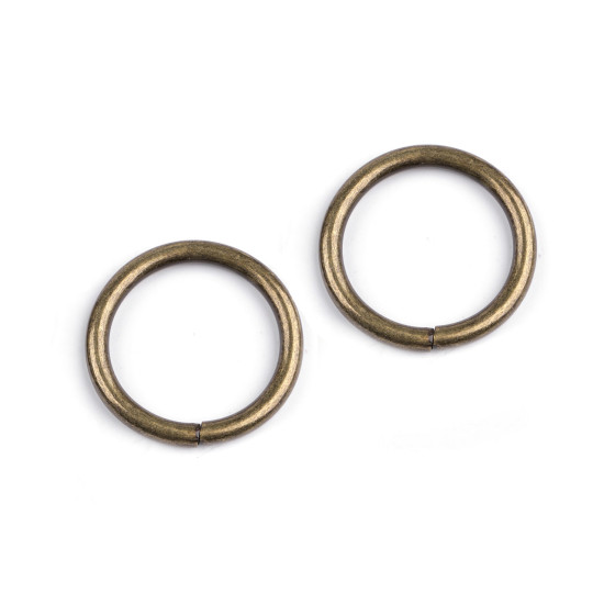 Anello / o-ring, dimensioni: ø 25 mm - Oro rosa (10 Pezzi) Anello / o-ring, dimensioni: ø 25 mm - Oro rosa (10 Pezzi)