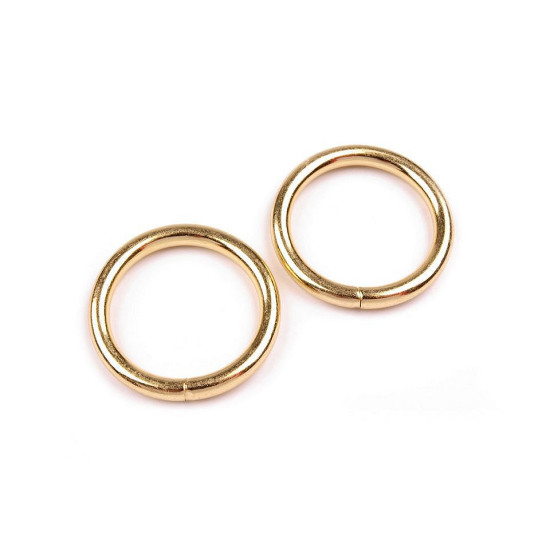 Anello / o-ring, dimensioni: ø 25 mm - Oro rosa (10 Pezzi) Anello / o-ring, dimensioni: ø 25 mm - Oro rosa (10 Pezzi)