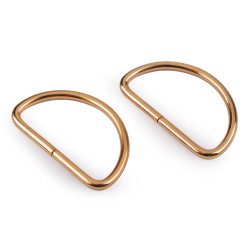Halbring breite 38 mm - Rosagold (100 Stücke)