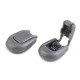 Terminal de plástico para cordón 15x19 mm - Transparente (20 Piezas) Terminal de plástico para cordón 15x19 mm - Transparente (20 Piezas)
