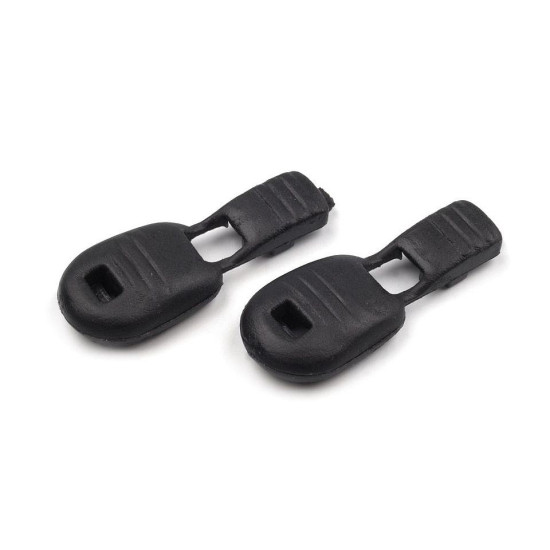Terminal de plástico para cordón 15x19 mm - Transparente (20 Piezas) Terminal de plástico para cordón 15x19 mm - Transparente (20 Piezas)