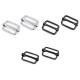 Adjustable slide buckle width 20 mm for webbing - Black varnish (300 Pieces) Adjustable slide buckle width 20 mm for webbing - Black varnish (300 Pieces)