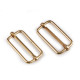 Adjustable slide buckle width 33 mm for webbing - Nickel (100 Pieces) Adjustable slide buckle width 33 mm for webbing - Nickel (100 Pieces)