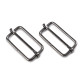 Adjustable slide buckle width 33 mm for webbing - Nickel (100 Pieces) Adjustable slide buckle width 33 mm for webbing - Nickel (100 Pieces)