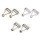 Dungaree clips, pulling hole 28; 30; 38 mm - Vintage brass (4 Pieces) Dungaree clips, pulling hole 28; 30; 38 mm - Vintage brass (4 Pieces)