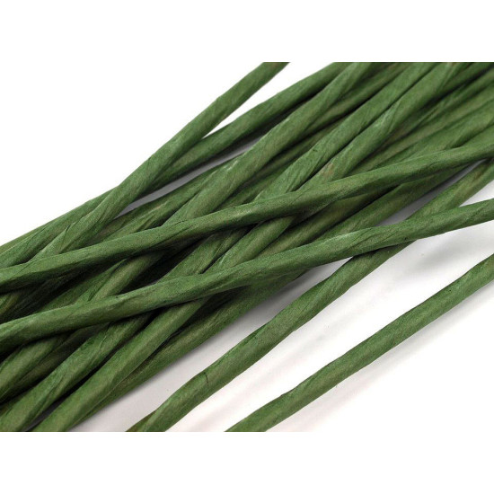 Drut florystyczny ø2,5 mm, długość 40 cm - Zielona paproć (800 Sztuki) Drut florystyczny ø2,5 mm, długość 40 cm - Zielona paproć (800 Sztuki)