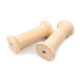 Bobine in legno, dimensioni: 36 x 80 mm - Luce naturale (2 Pezzi) Bobine in legno, dimensioni: 36 x 80 mm - Luce naturale (2 Pezzi)