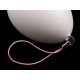 Plastic egg 46x64 mm with hanging loop - White milk (2 Pieces) Plastic egg 46x64 mm with hanging loop - White milk (2 Pieces)