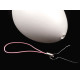 Plastic egg 46x64 mm with hanging loop - White milk (2 Pieces) Plastic egg 46x64 mm with hanging loop - White milk (2 Pieces)