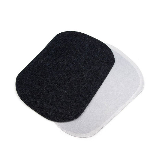 Denim iron-on patches 13x18 cm - Anthracite (1 Bag) Denim iron-on patches 13x18 cm - Anthracite (1 Bag)