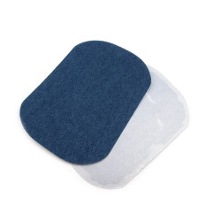 Denim iron-on patches 13x18 cm - Blue (1 Bag)