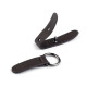 Bag snaps with eko leather tabs - Black (30 Pairs) Bag snaps with eko leather tabs - Black (30 Pairs)
