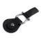Bag buckle  4.2x11.5 cm - Black (1 Pair)
