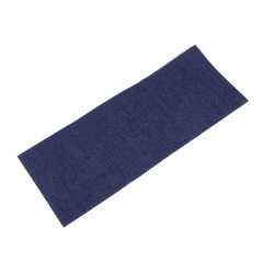 Denim iron-on patches 17x43 cm - Dark blue (1 Piece)