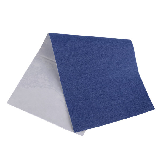 Denim iron-on patches 17x43 cm - Anthracite (10 Pieces) Denim iron-on patches 17x43 cm - Anthracite (10 Pieces)