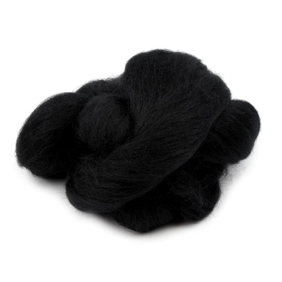 Wool fleece roving 20 g combed - Rusty medium (1 Bag) Wool fleece roving 20 g combed - Rusty medium (1 Bag)