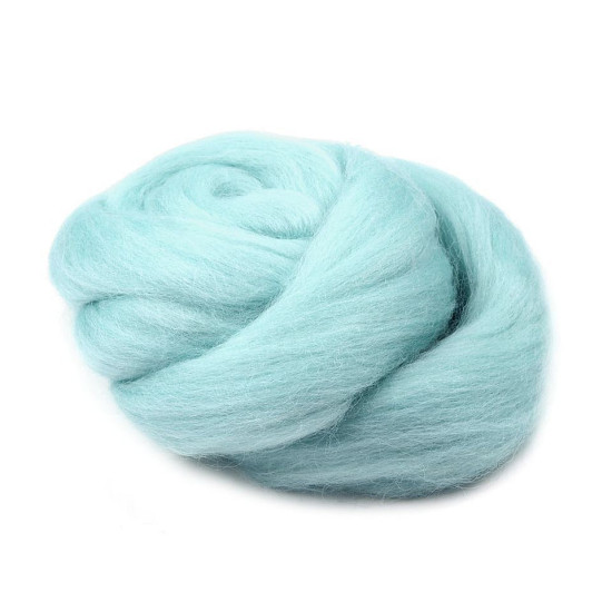 Wool fleece roving 20 g combed - Rusty medium (1 Bag) Wool fleece roving 20 g combed - Rusty medium (1 Bag)