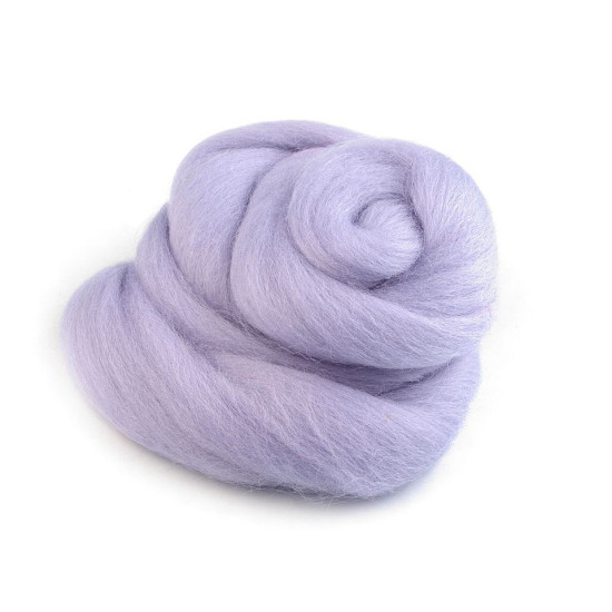 Wool fleece roving 20 g combed - Rusty medium (1 Bag) Wool fleece roving 20 g combed - Rusty medium (1 Bag)
