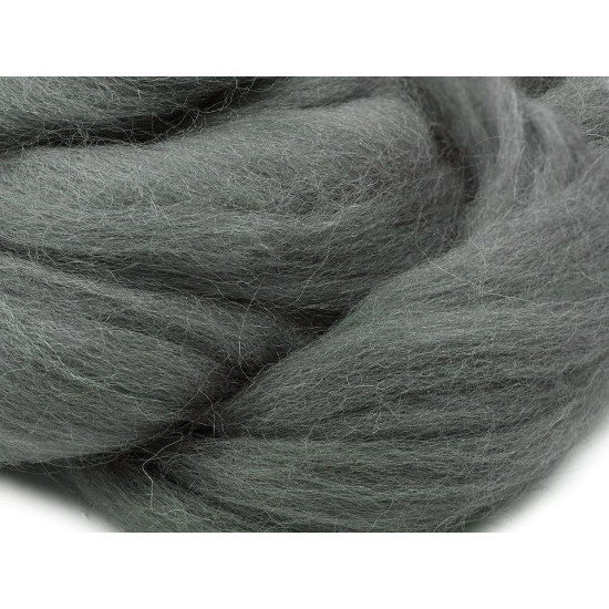 Wool fleece roving 20 g combed - Rusty medium (1 Bag) Wool fleece roving 20 g combed - Rusty medium (1 Bag)