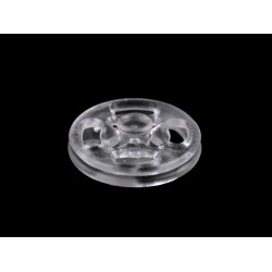 Zatrzaski plastikowe ø13 mm, ø15 mm transparentne - Transparent (10 Pary)