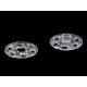 Felvarrható műanyag patent / összenyomható gomb ø13 mm, ø15 mm - Transparent (100 Párok) Felvarrható műanyag patent / összenyomható gomb ø13 mm, ø15 mm - Transparent (100 Párok)