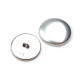 Self-cover all metal button 44' - Nickel (100 Sets) Self-cover all metal button 44' - Nickel (100 Sets)