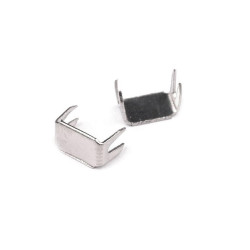 Butée inférieure de fermeture éclair n<sup>o</sup> 5 - Nickel (10 Grammes)