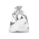 Woreczek podarunkowy rozmiar 16,5x23 cm lurex - Srebrny (10 Sztuki) Woreczek podarunkowy rozmiar 16,5x23 cm lurex - Srebrny (10 Sztuki)