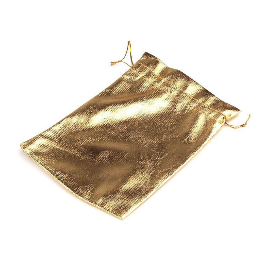 Woreczek podarunkowy rozmiar 16,5x23 cm lurex - Srebrny (10 Sztuki) Woreczek podarunkowy rozmiar 16,5x23 cm lurex - Srebrny (10 Sztuki)
