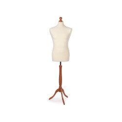Tailor dressmaker dummy mannequin size 48-50 men - Off white (1 Piece)