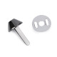 Bodennägel/taschenfüsse aus metall ø 12 mm - Altmessing (10 Sets) Bodennägel/taschenfüsse aus metall ø 12 mm - Altmessing (10 Sets)