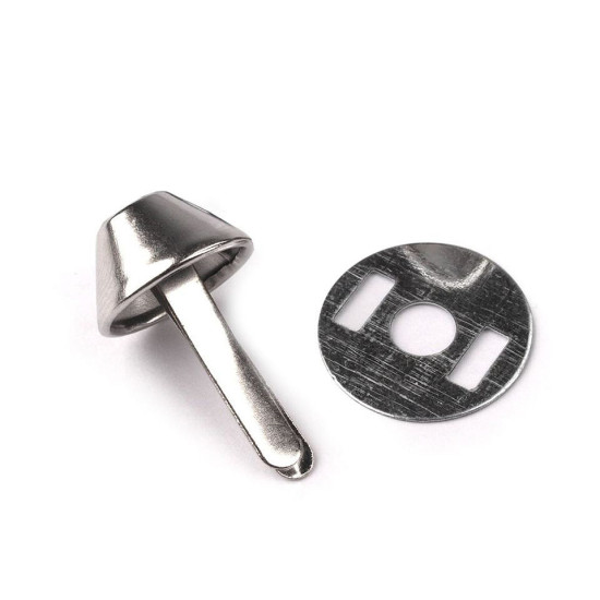 Bodennägel/taschenfüsse aus metall ø 12 mm - Altmessing (10 Sets) Bodennägel/taschenfüsse aus metall ø 12 mm - Altmessing (10 Sets)