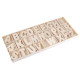 Wooden letters in a box - Natural light (1 Box) Wooden letters in a box - Natural light (1 Box)