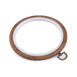Tamborek flexi do zawieszenia ø12 cm - Brązowy (1 Sztuka)