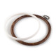 Cadre cerceau de broderie flexi, ø 12 cm - Marron (5 Pièces) Cadre cerceau de broderie flexi, ø 12 cm - Marron (5 Pièces)