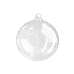 Hanging glass globes for plants ø10 cm - Transparent (1 Piece)