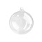 Glaskugel  vase hängend  ø10 cm - Transparent (1 Stück)