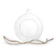 Hanging glass globes for plants / diy ø8 cm - Transparent (1 Piece) Hanging glass globes for plants / diy ø8 cm - Transparent (1 Piece)