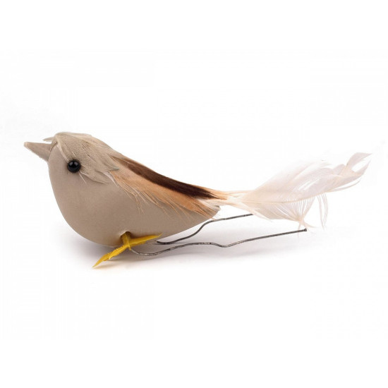 Dekoration vogel mit steckdraht - Farbenmix (6 Stücke) Dekoration vogel mit steckdraht - Farbenmix (6 Stücke)