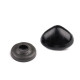 Nos do zabawek z zatyczką 15x20 mm - Czarny (5 Zestawy) Nos do zabawek z zatyczką 15x20 mm - Czarny (5 Zestawy)