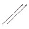 Ball chain and connector 10 cm - Black nickel (10 Pieces)