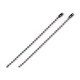 Ball chain and connector 10 cm - Nickel (10 Pieces) Ball chain and connector 10 cm - Nickel (10 Pieces)