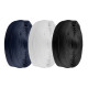 Continuous nylon zipper no 7 - Black (25 Meters)