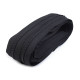 Continuous nylon zipper no 7 - Black (25 Meters)