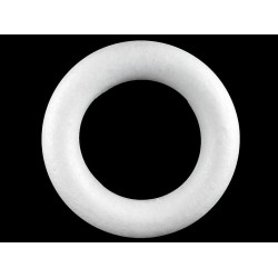 Wieniec styropianowy ø35 cm ścięty - White (1 Sztuka)